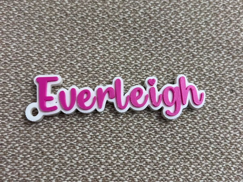 Everleigh name keychain