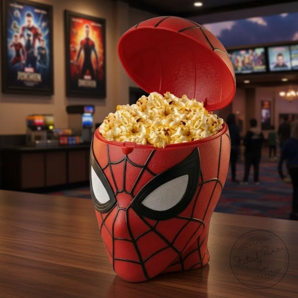 Buket PopCorn Spider-Man NO AMS view 2