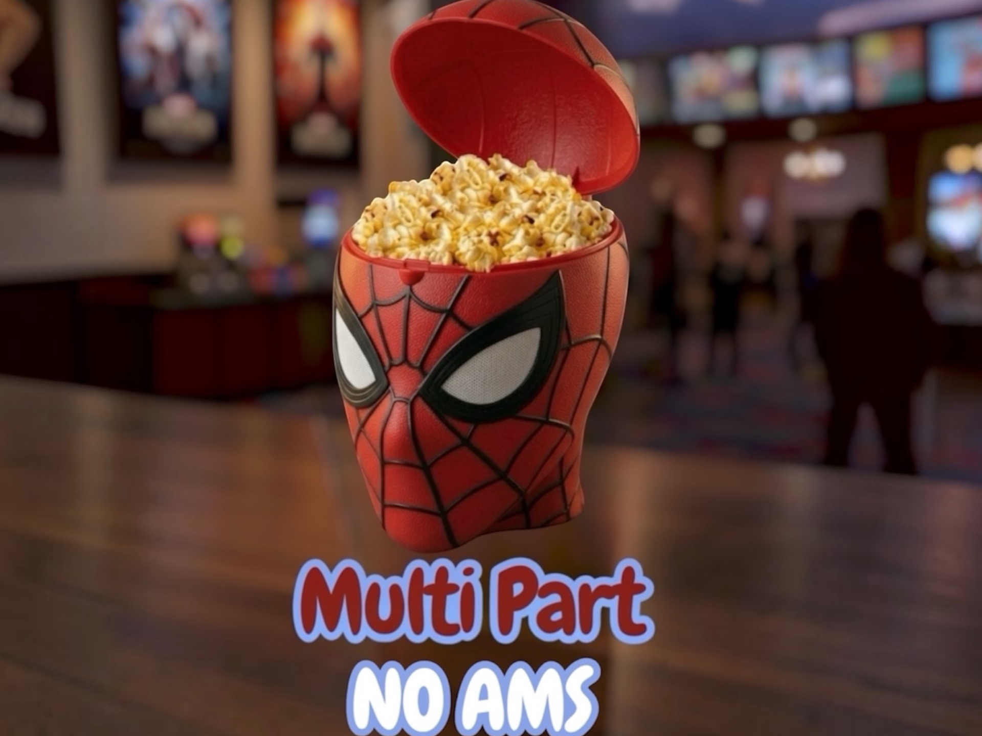 Buket PopCorn Spider-Man NO AMS 