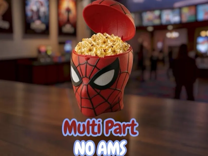 Buket PopCorn Spider-Man NO AMS 