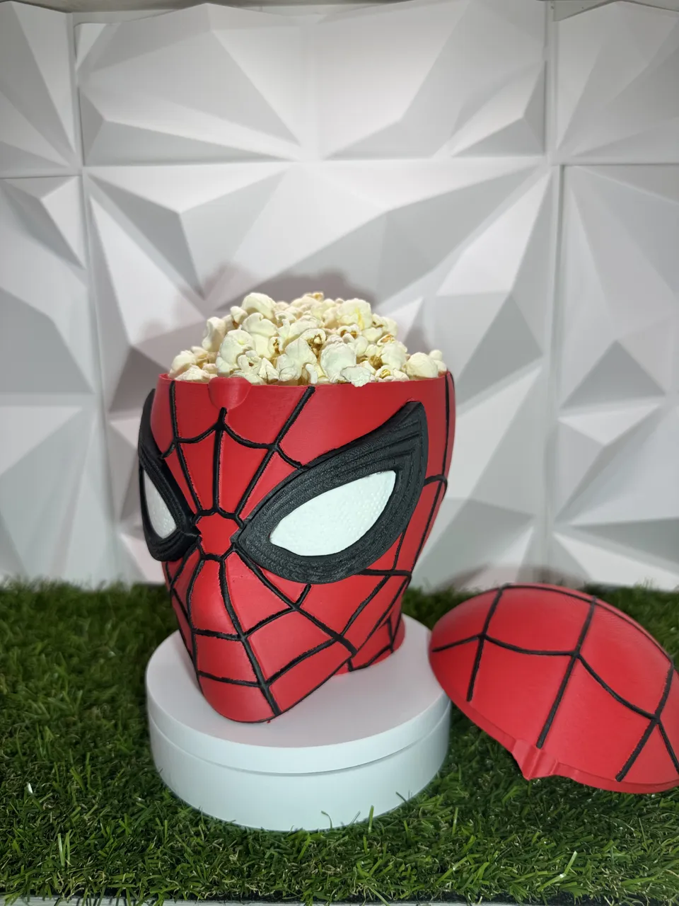 Buket PopCorn Spider-Man NO AMS view 3