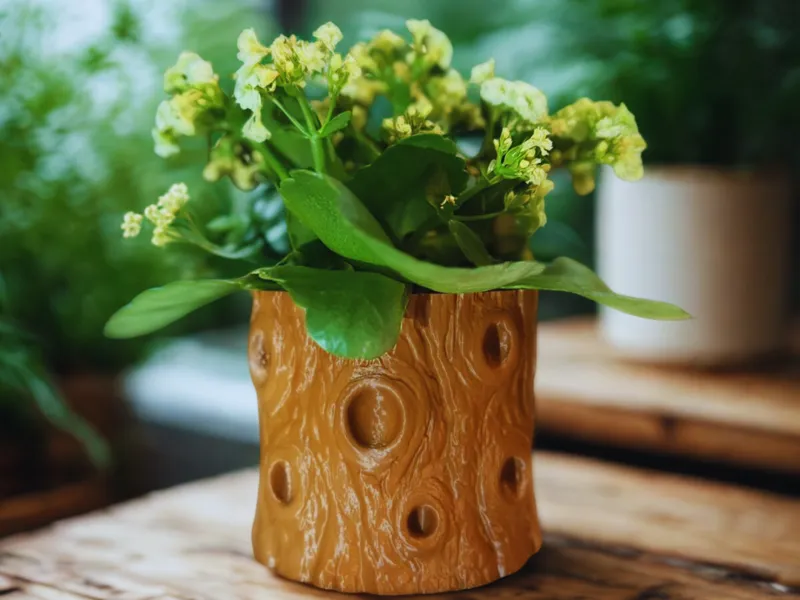 Vase Trunk | Planter Trunk wood 