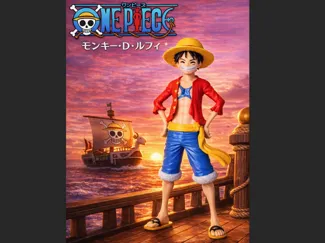 Monkey D. Luffy (Straw Hat) Multicolor MMU
