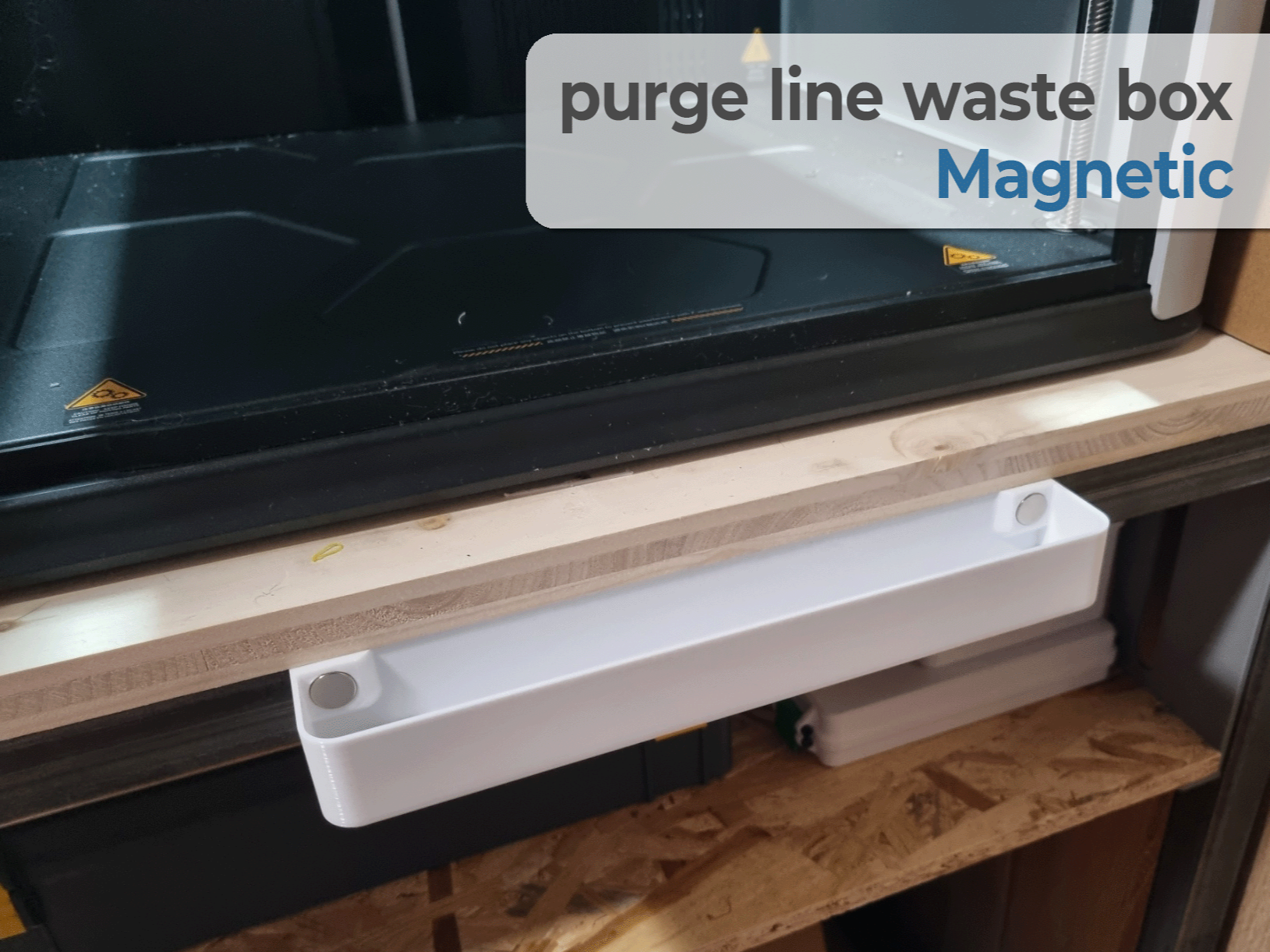 Magnetische Purge Line Abfallbox