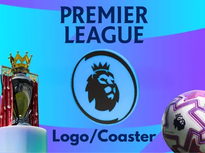 Premier League Logo/Coaster