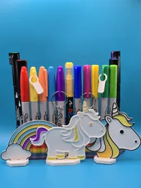 Set à colorier licorne et cheval — photo 2