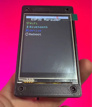 ESP32 Marauder Battery Powered Case