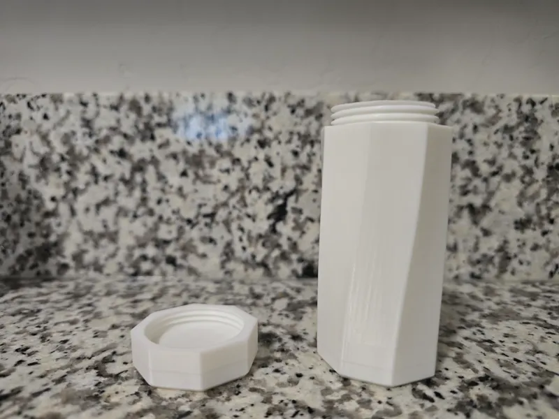 Small Screw Cap Container Loose Version