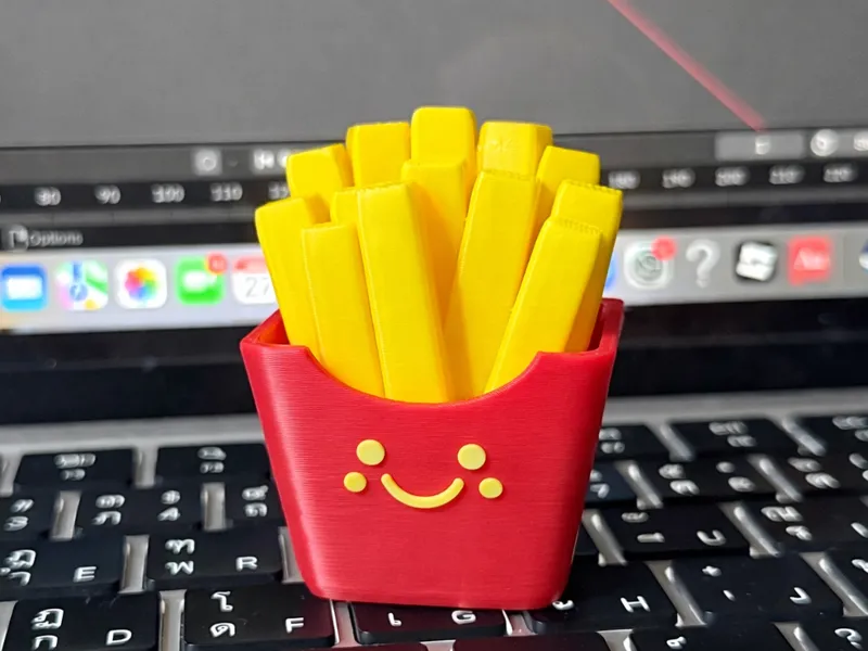 Cute French Fries Clicker (No AMS required)