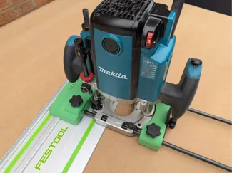 Makita Router to Festool Guide Rail Adapter