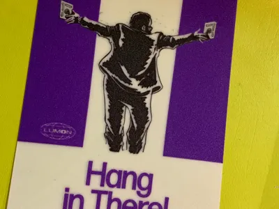 Hang In There! Severance Series Poster by bamboo greeneMakerWorld