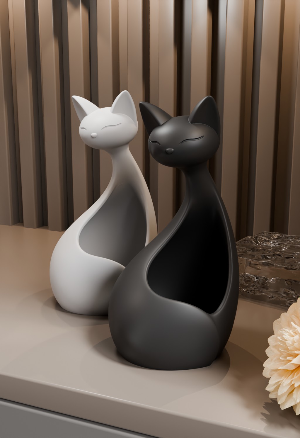 Miniatura 3 do modelo 3D 猫收纳