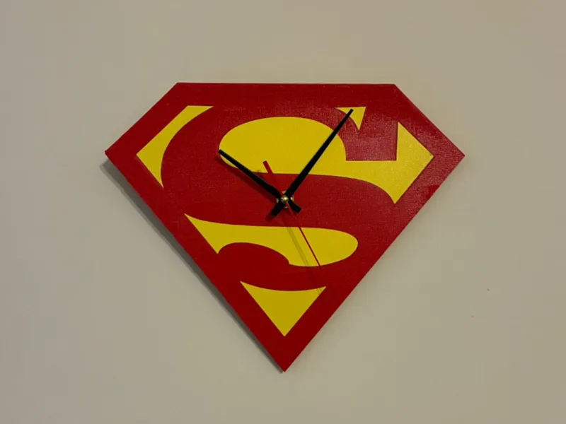 Superman Wall Clock