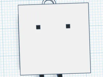 Box Boy Keychain