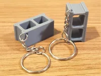 Porte-clés parpaing — photo 1