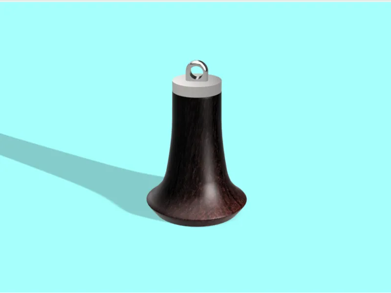 Clarinet Bell Keyring