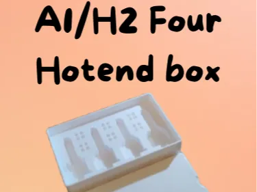 A1/H2 Hotend box - with replaceable nozzles - FAST