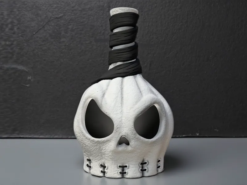 Pumpkin Jack - Haunted Halloween Vase