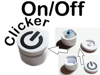 On/Off Clicker | Fidget Toy (Keyboard Switch)