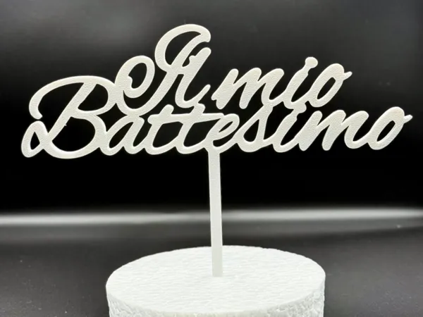 Topper de gâteau Mon Baptême