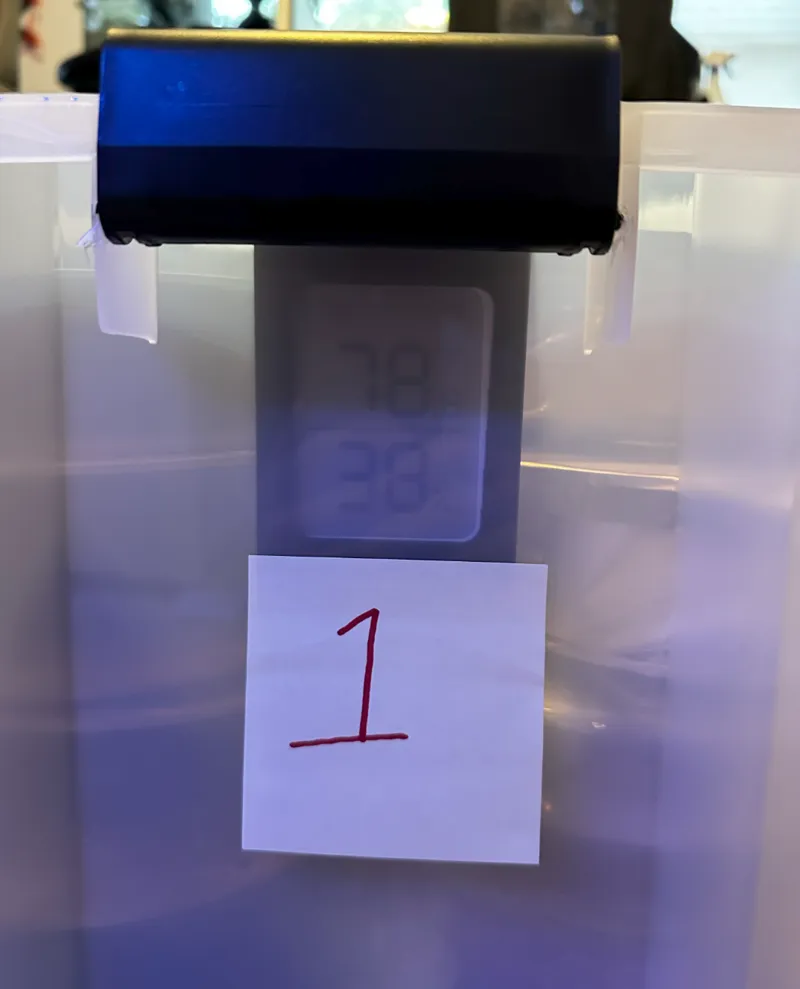 Switchbot Meter Plus Filament Storage Box Mount