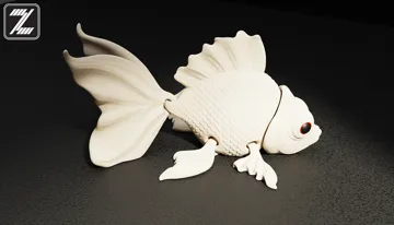 Letrero o emblema decorativo: Flexi Goldfish — vista de referencia 5