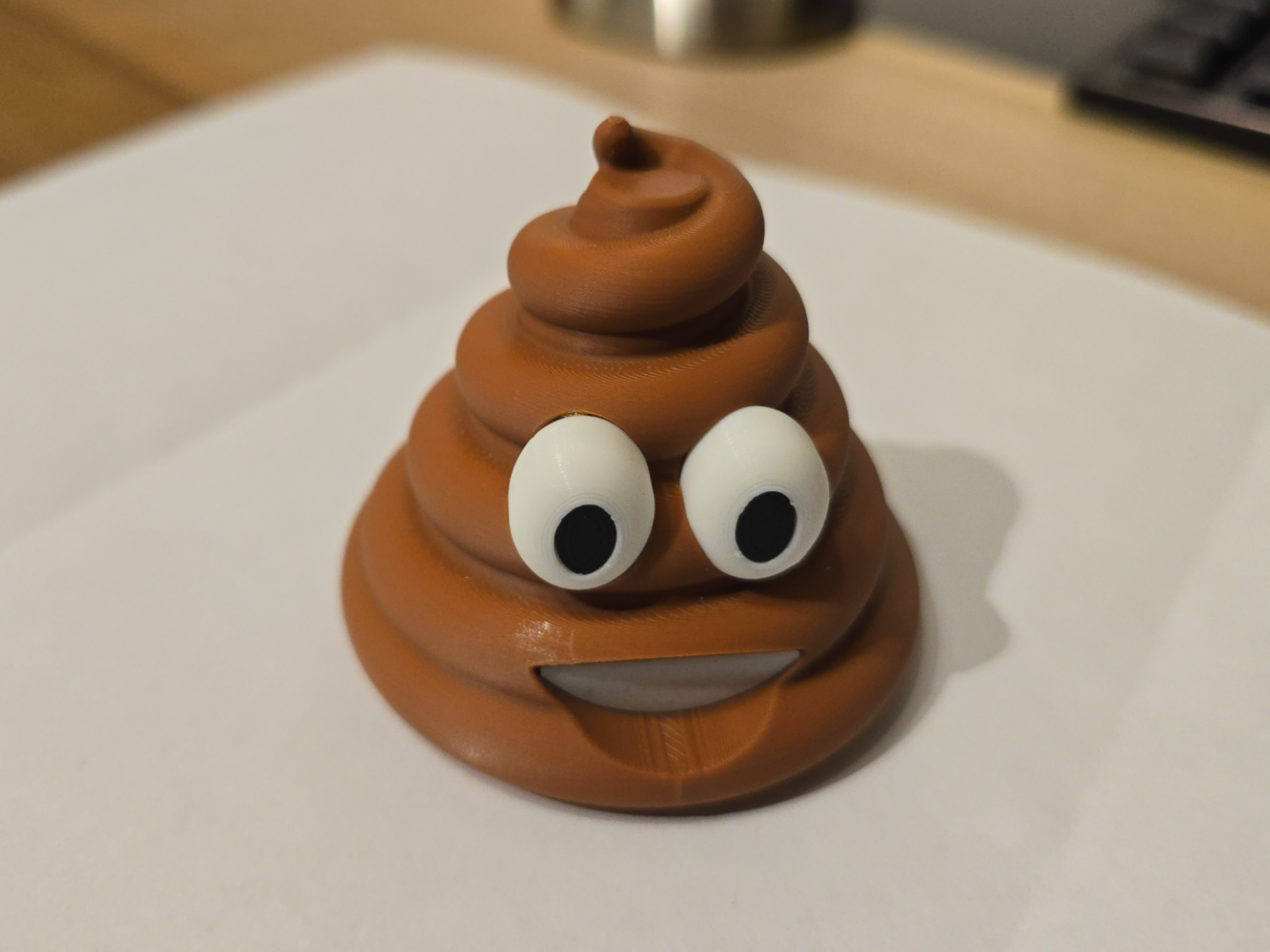 Poop Emoji Egg Shaker