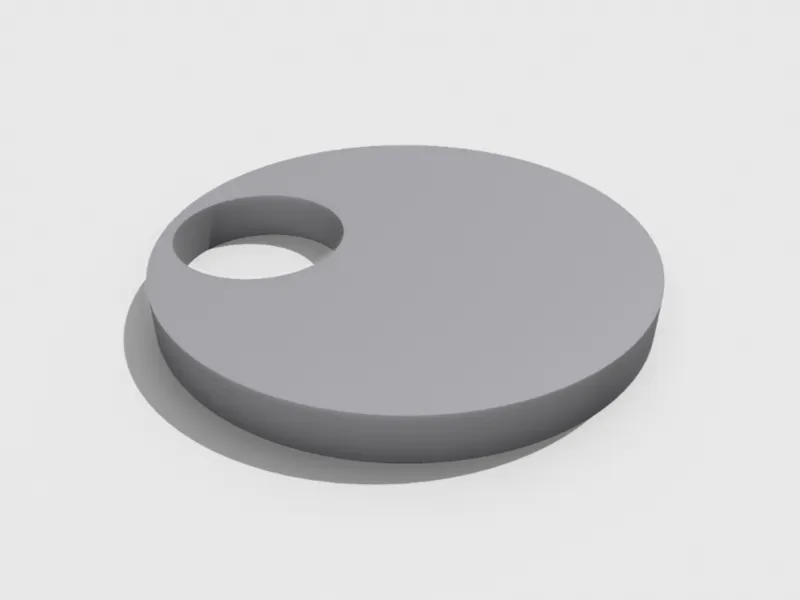 Euro Coin Chip for your Keychain