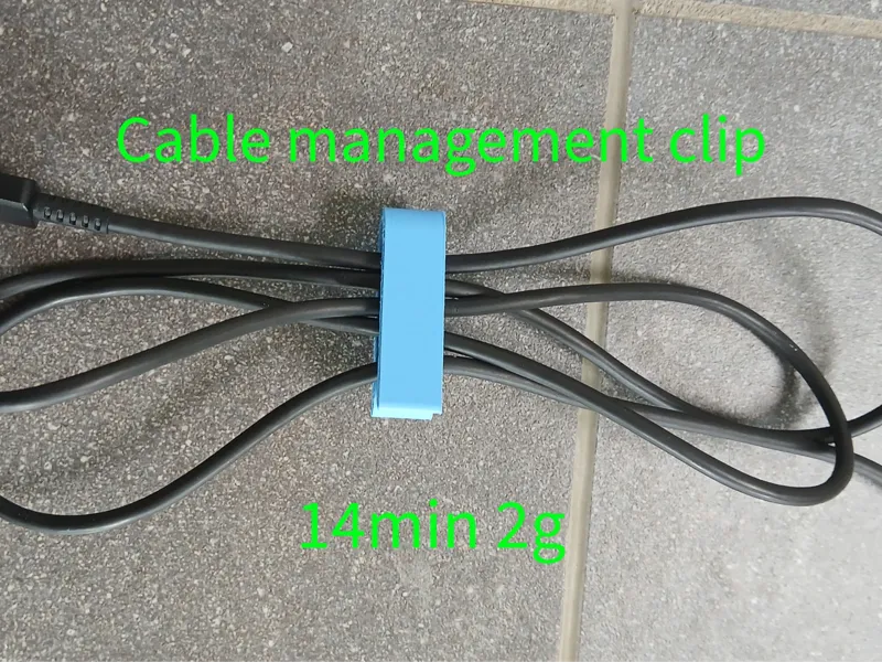 Cable management clip