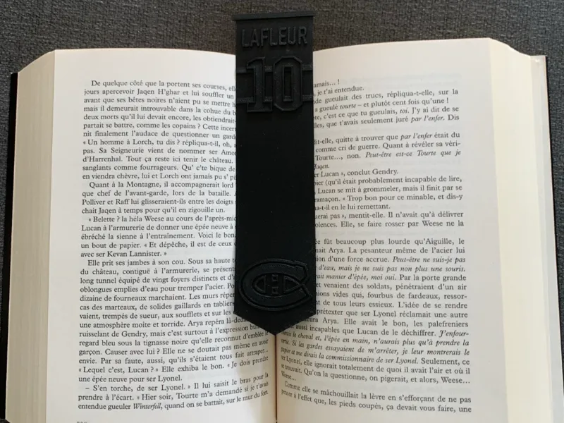 Montreal Canadiens bookmark