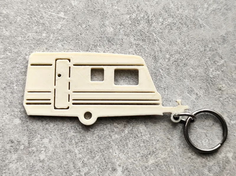 Caravan Buerstner Holiday Keychain