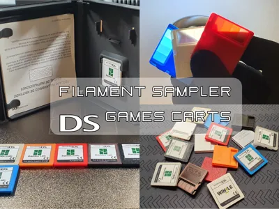Filament Sampler DS Game Carts