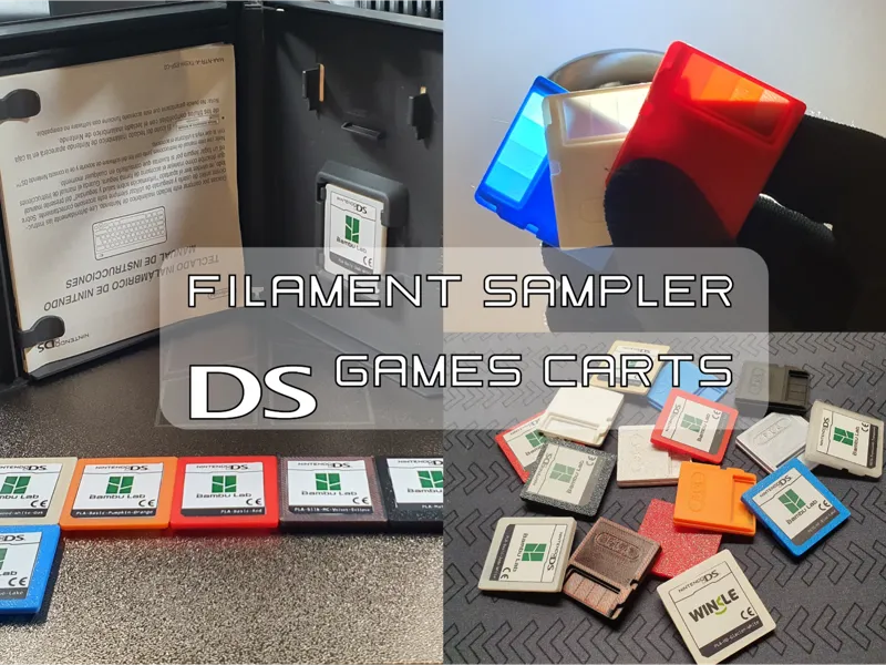 Filament Sampler DS Game Carts