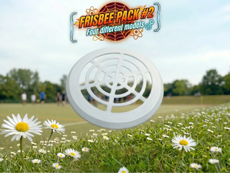 Aeropack #2: 4 Exclusive Frisbee Models