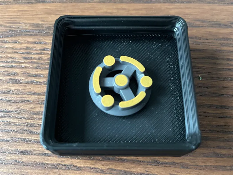 Gridfinity for A1/A1 Mini extruder wheel stackable