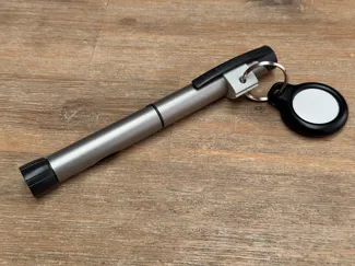 Insulin Pen Keyring clip ideal for AirTag or Label