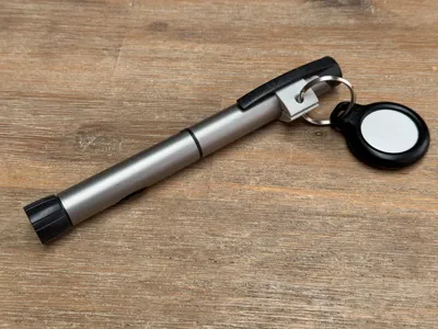 Insulin Pen Keyring clip ideal for AirTag or Label