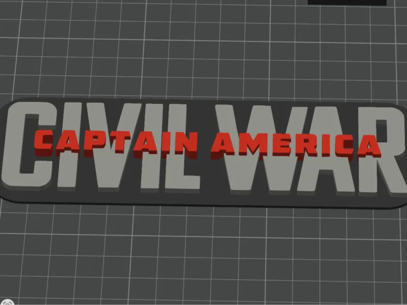 Captain America Civil War Logo