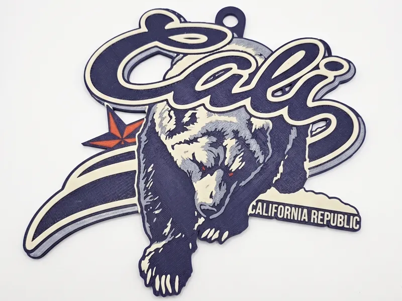 California Republic pendant