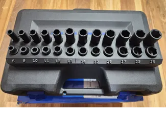 Quinn 3/8" Impact Socket Master Set - Metric