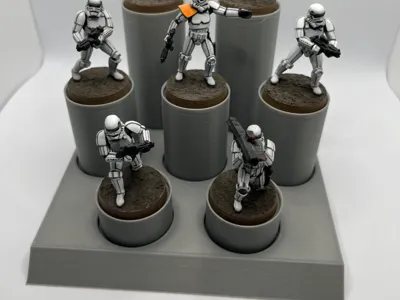 Star Wars Legion Showroom Display x7