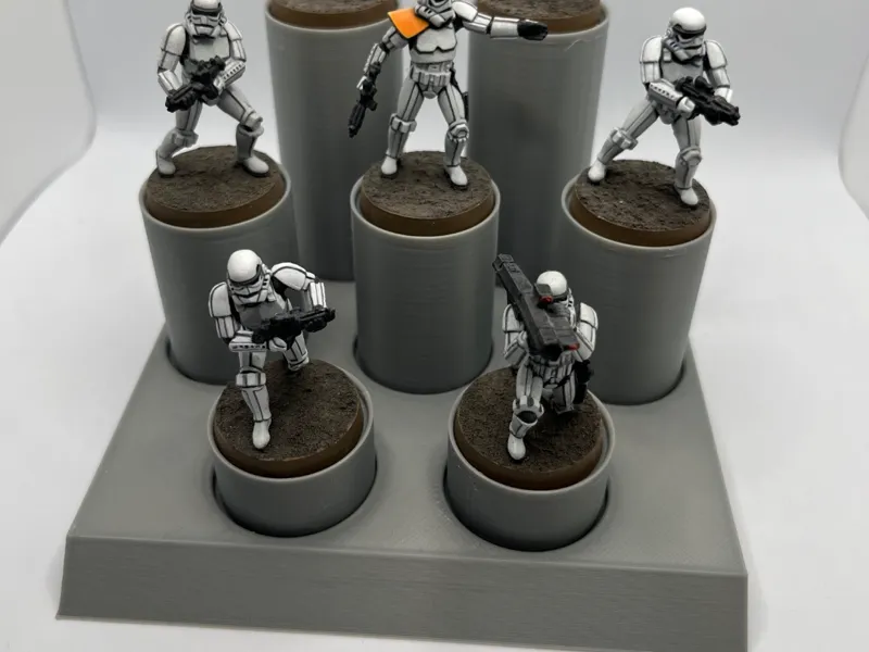Star Wars Legion Showroom Display x7