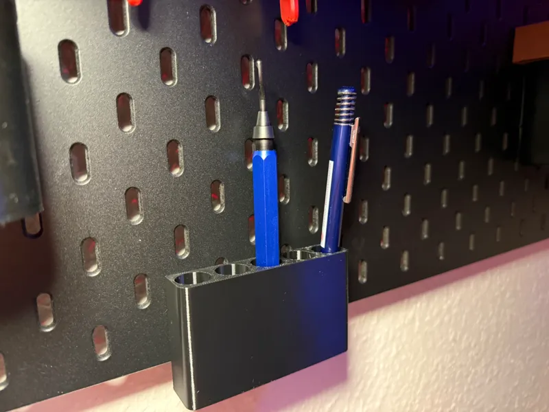 Stifthalter für Ikea Skadis Wand