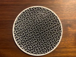 Hilbert Curve Coaster