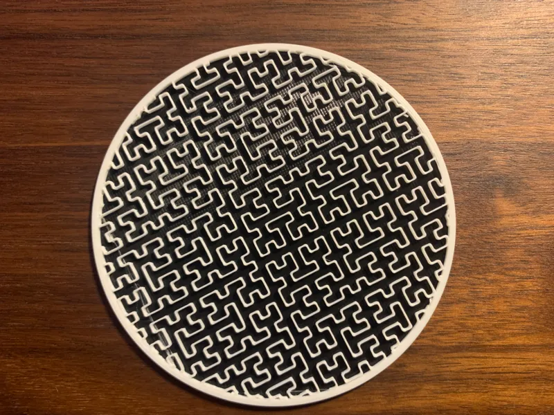 Hilbert Curve Coaster