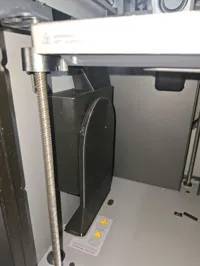 9mm ABS Frischluft Kanal links für gedruckten Zusatzlüfter