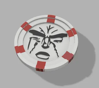 Jojo pocker chip (Muhammad Avdol)