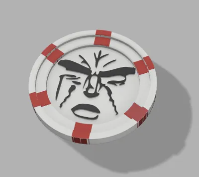 Jojo pocker chip (Muhammad Avdol)