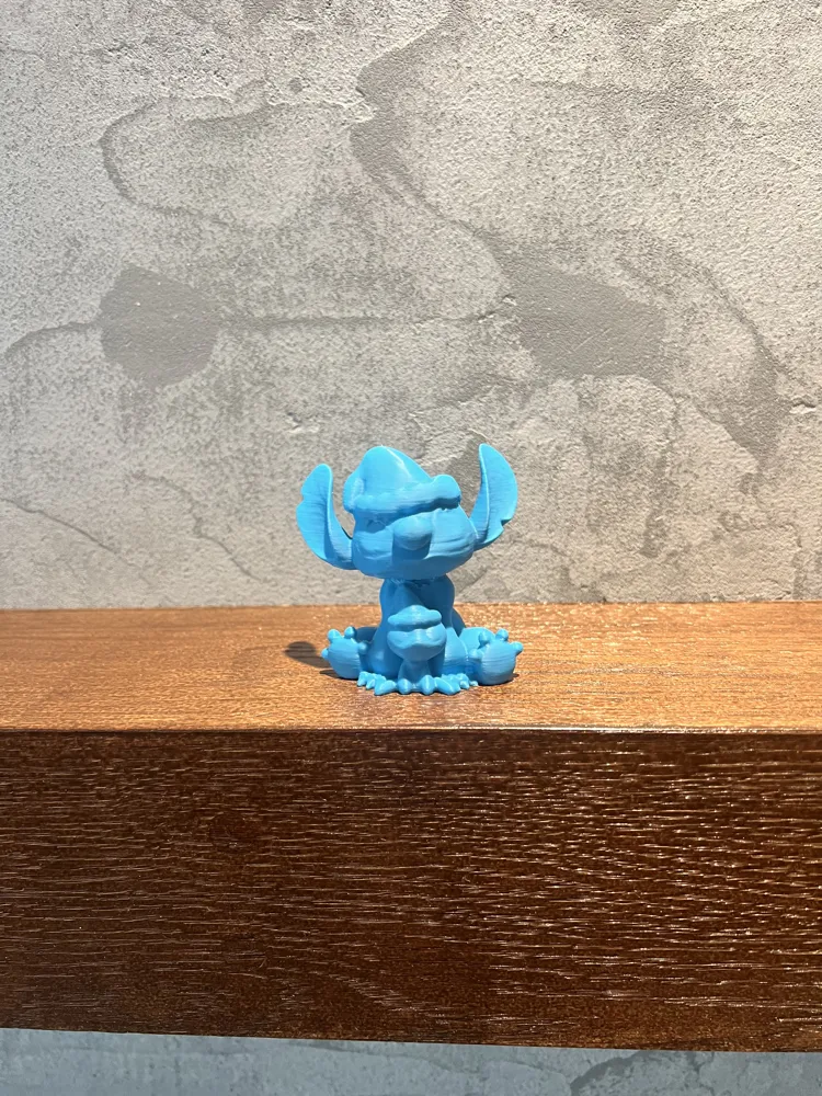 Stitch Christmas Edition - Free 3D Print Model - MakerWorld