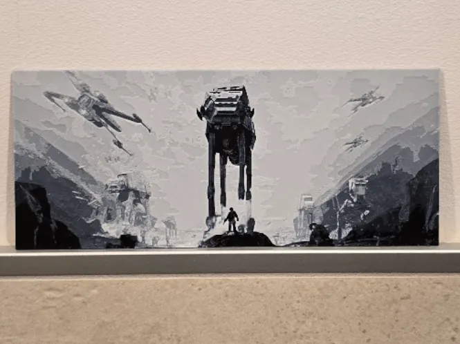 AT-AT Star Wars Hueforge